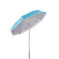 HYB1816 200cm Aluminum Beach Umbrella with 5.0mm Fiberglass Ribs with Air Vent Fabric with UV Coating