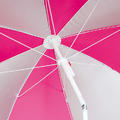 HYB1812 Beach Umbrella with UV Coating Solid color