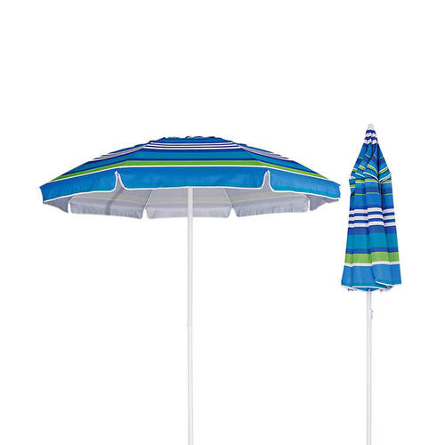 HYB1818 200cm Beach Umbrella with Heat Transfer Printing Fabric
