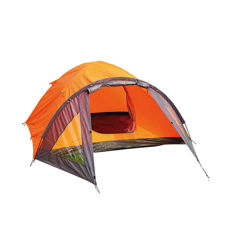HYT018 210x240x130cm Double Layer Camping Tent 190T Polyester with PU1000