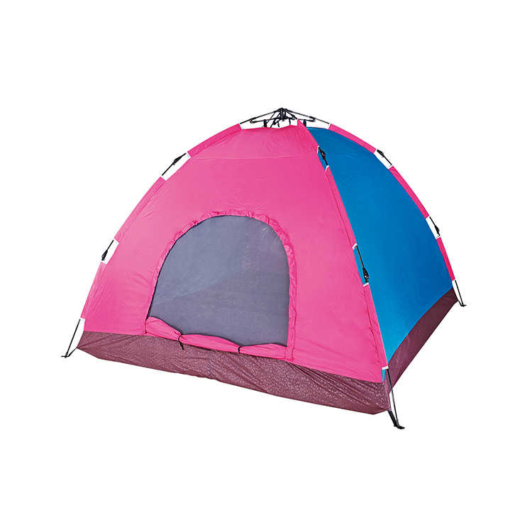 HYT026 200x200x135cm Automatic Camping Tent Single Layer for 3-4 People