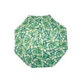 HYB1825 Green Windproof Printing Beach Umbrella
