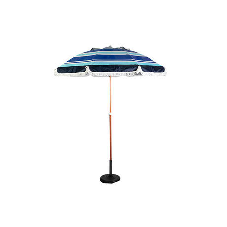 HYB1842 OEM Blue Beach Umbrella