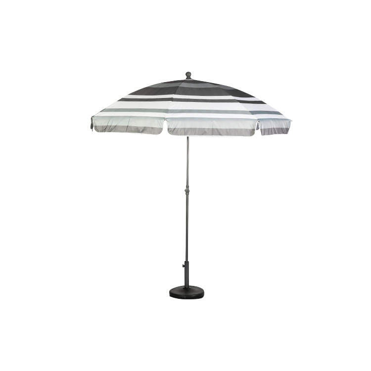HYB1827 Gray folding Beach Umbrella