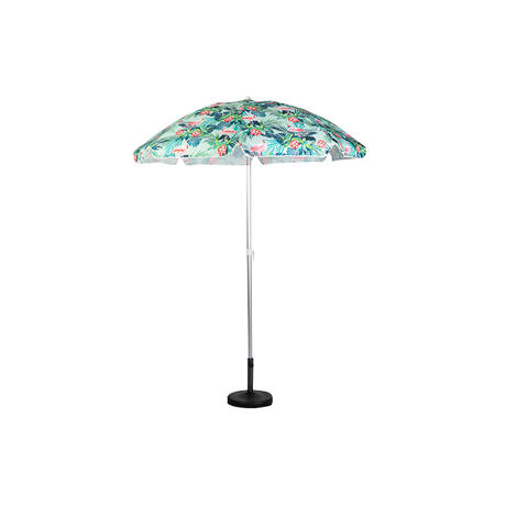 HYB1828 Green Printing Custom Logo Beach Umbrella
