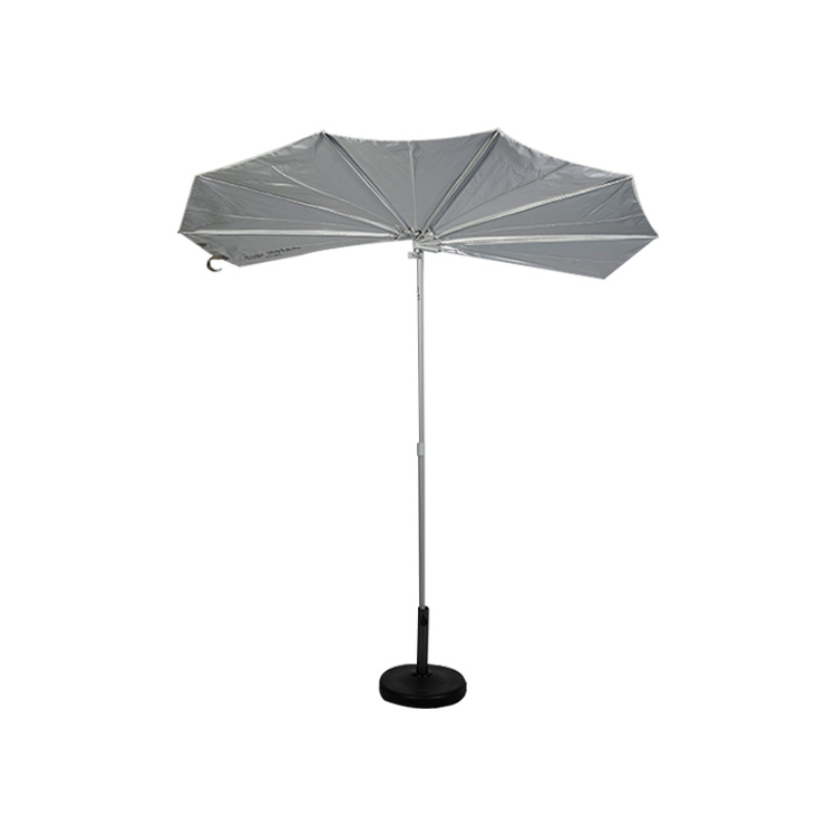 HYFU2001 Gray The Fan-Shaped Umbrella