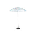 HYB1828 White Blue Printing Beach Umbrella