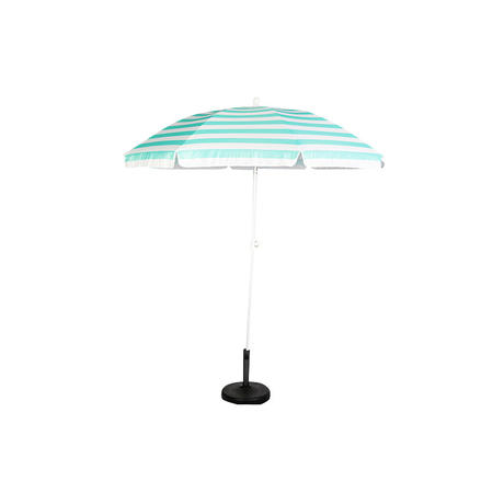 HYB1827 Turquoise Printing Beach Umbrella